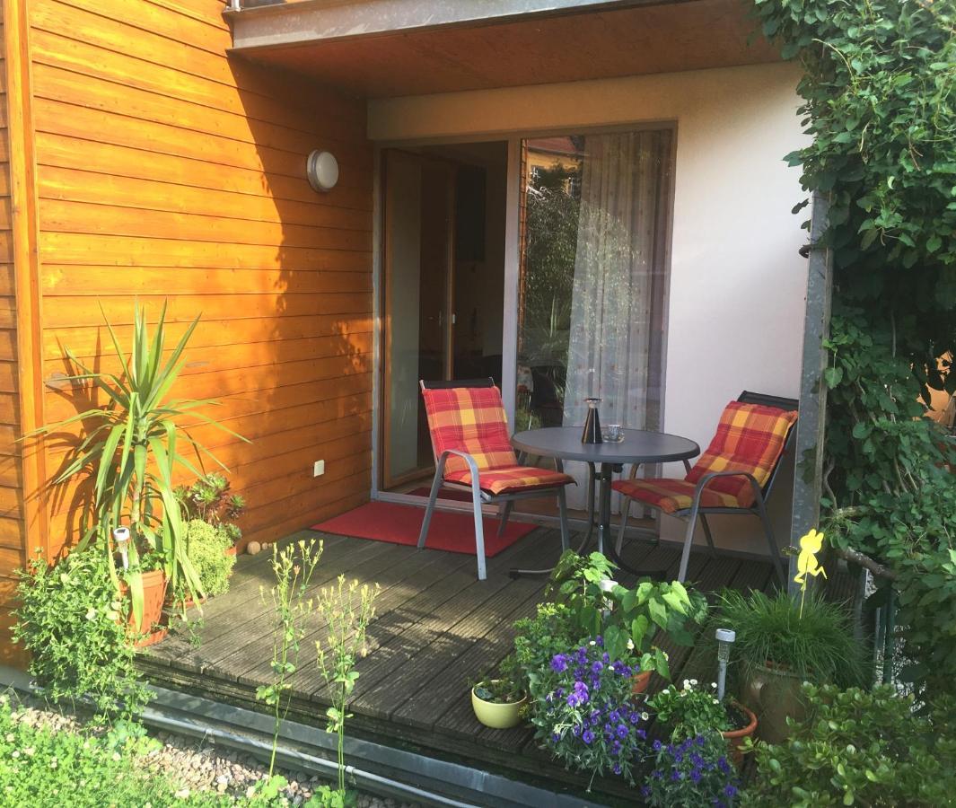 Altstadt Ferienwohnung Erfurt Bagian luar foto