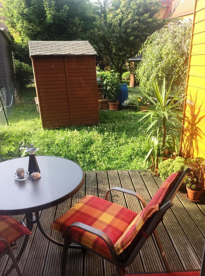 Altstadt Ferienwohnung Erfurt Bagian luar foto